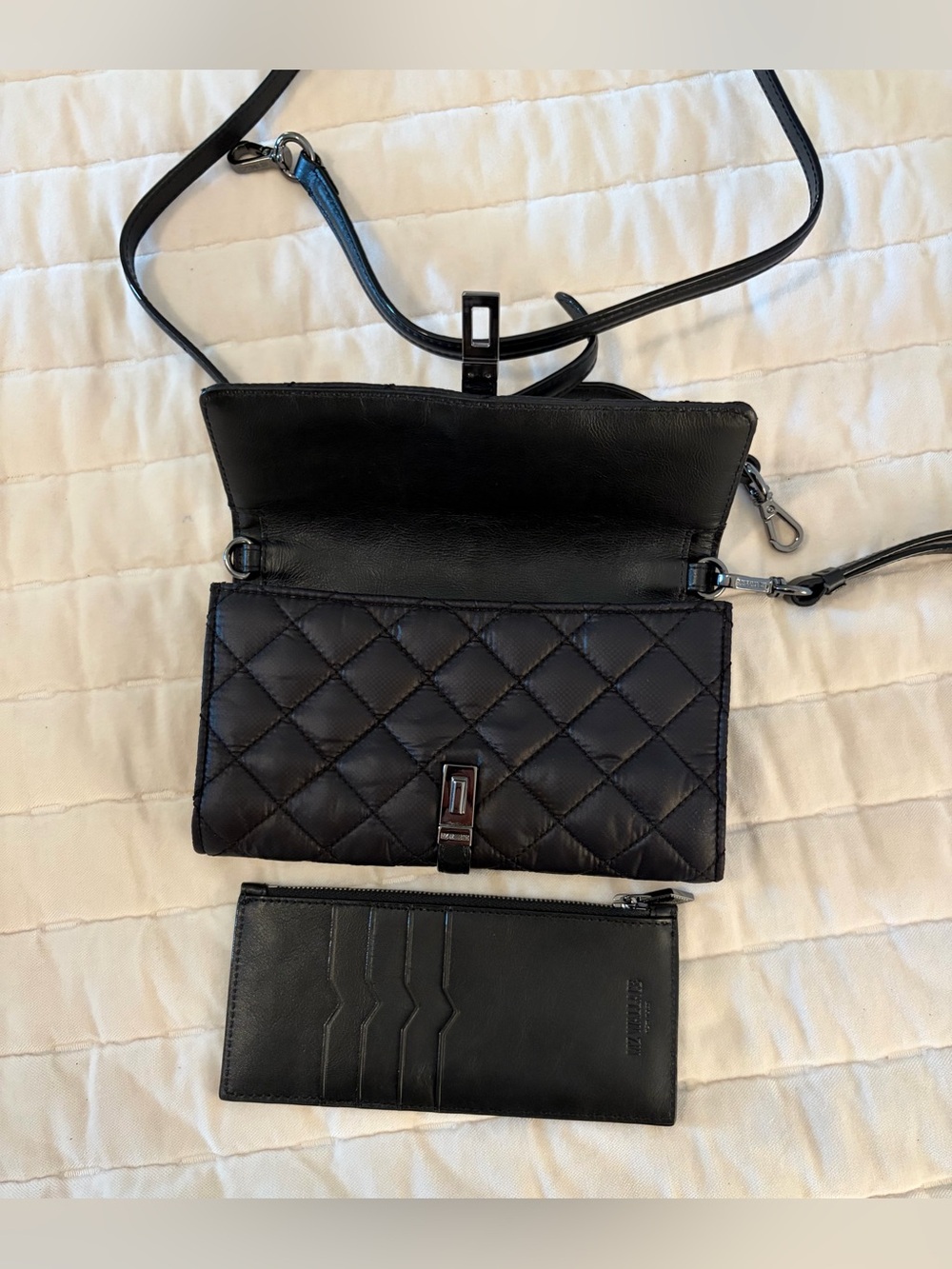 Astor Diamond Quilted Nylon Convertible Crossbody Bag
MZ Wallace - Picture 8 of 10